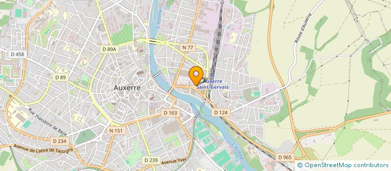 localisation de l'entreprise MONSIEUR JEREMY BOIS à AUXERRE