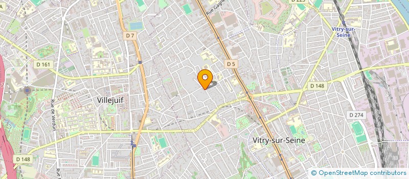 localisation de l'entreprise MONSIEUR JEREMY BOISSEAU à VITRY-SUR-SEINE