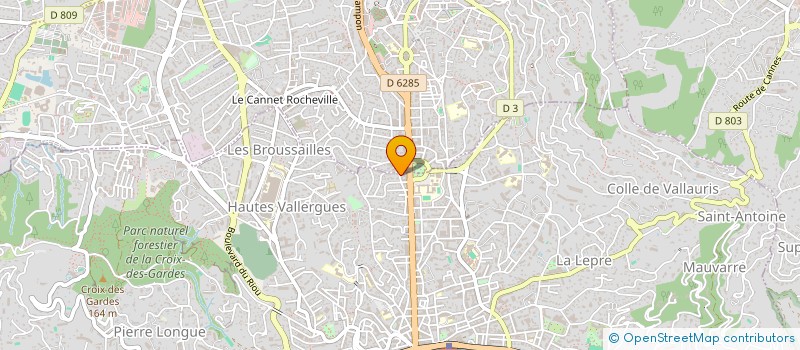 localisation de l'entreprise MONSIEUR JEREMY BOITTELLE  CANNES