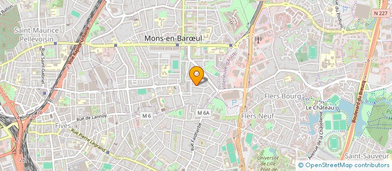 localisation de l'entreprise MONSIEUR JEREMY BOMMELAER  MONS-EN-BARUL