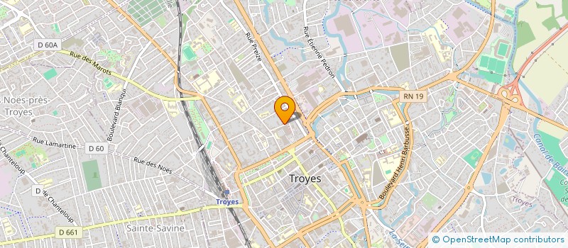 localisation de l'entreprise MONSIEUR JEREMY BON  TROYES