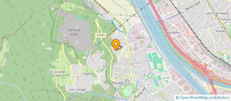 localisation de l'entreprise MONSIEUR JEREMY BONADIES  CROLLES