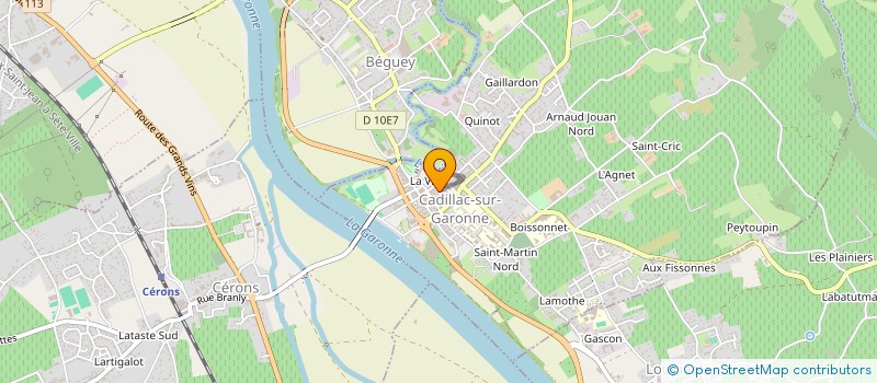 localisation de l'entreprise MONSIEUR JEREMY BONANNO  CADILLAC-SUR-GARONNE