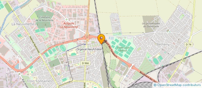 localisation de l'entreprise MONSIEUR JEREMY BONDON  REIMS