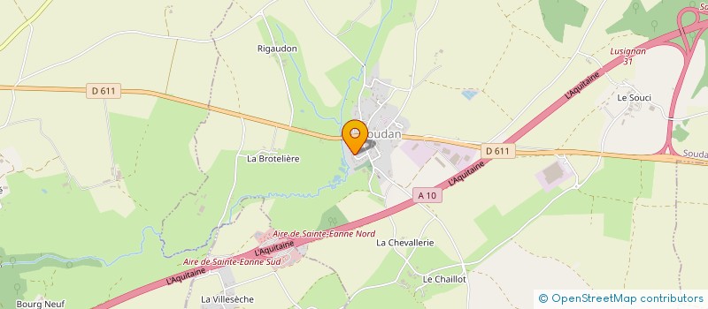 localisation de l'entreprise MONSIEUR JEREMY BONNEAU  SOUDAN