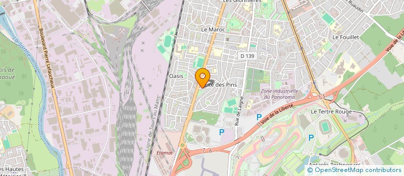 localisation de l'entreprise MONSIEUR JEREMY BONNIEC  LE MANS