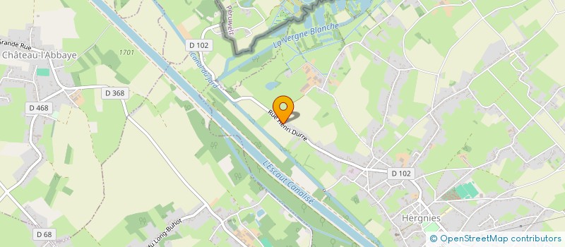 localisation de l'entreprise MONSIEUR JEREMY BONNINGUE  HERGNIES