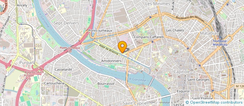 localisation de l'entreprise MONSIEUR JEREMY BORDAIS  GAILLAC