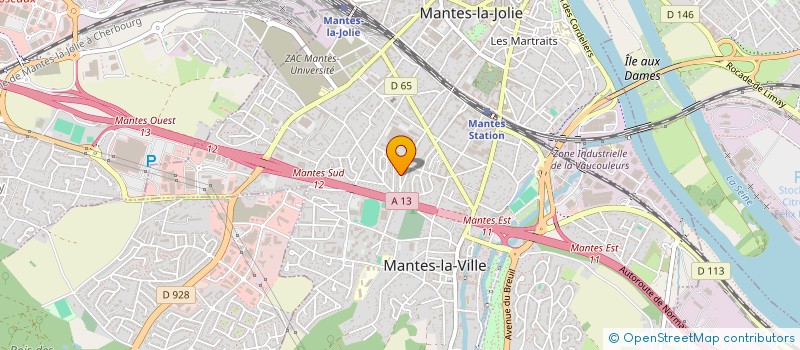 localisation de l'entreprise MONSIEUR JEREMY BORDONNEAU  MANTES-LA-VILLE