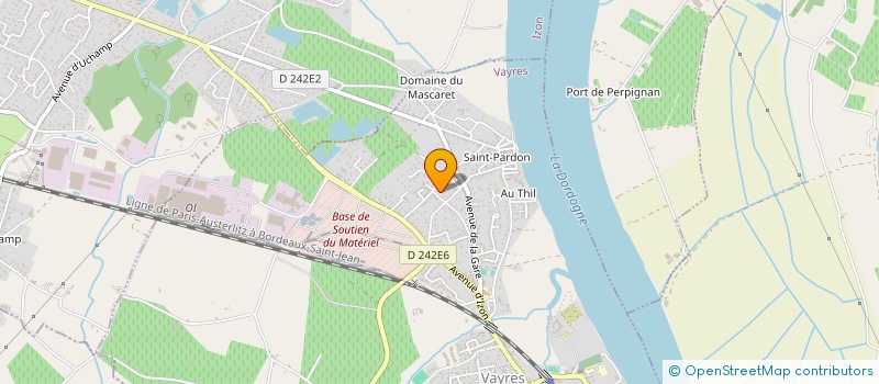 localisation de l'entreprise MONSIEUR JEREMY BOTELLA à VAYRES