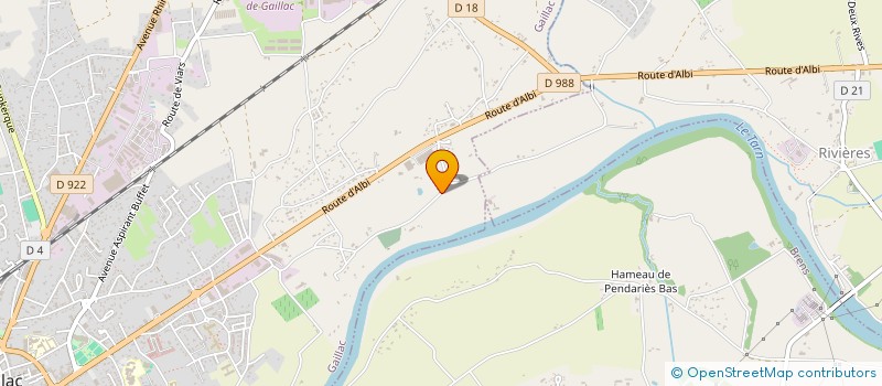 localisation de l'entreprise MONSIEUR JEREMY BOTTA  GAILLAC