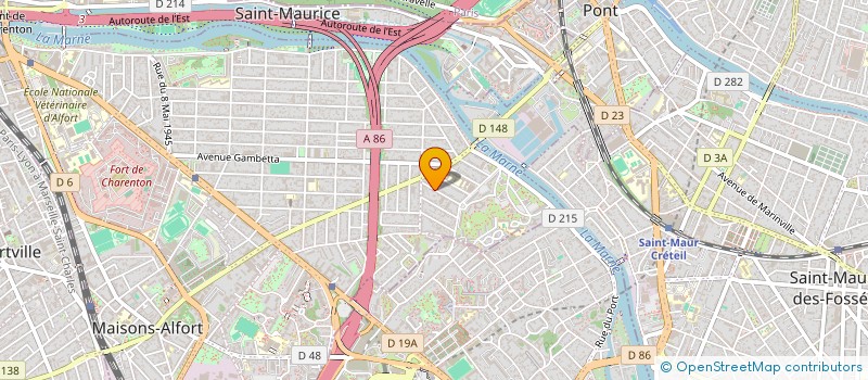 localisation de l'entreprise MONSIEUR JEREMY BOUCAIN  MAISONS-ALFORT