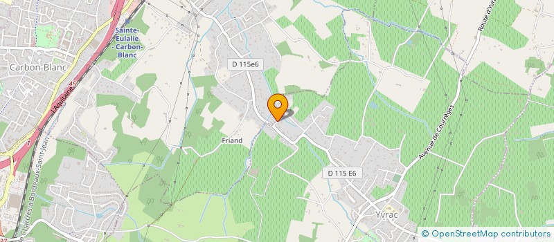 localisation de l'entreprise MONSIEUR JEREMY BOUCHE  SAINTE-EULALIE