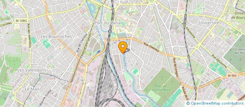 localisation de l'entreprise MONSIEUR JEREMY BOUCHEROT  DIJON