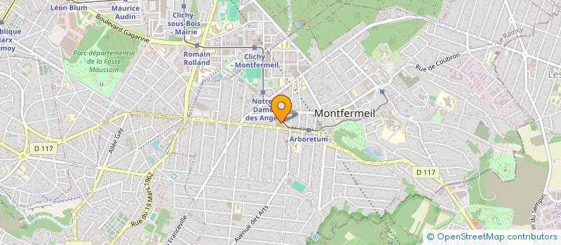 localisation de l'entreprise MONSIEUR JEREMY BOULA  MONTFERMEIL