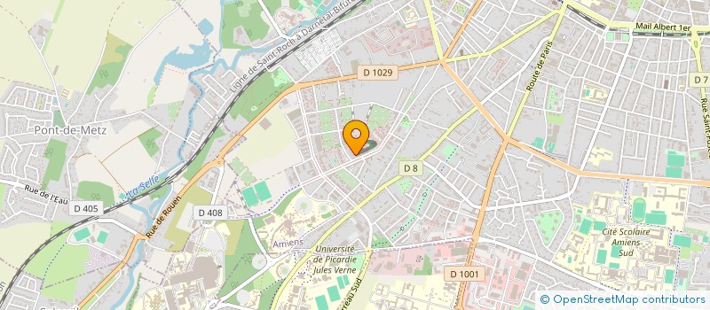 localisation de l'entreprise MONSIEUR JEREMY BOURAOUI  AMIENS