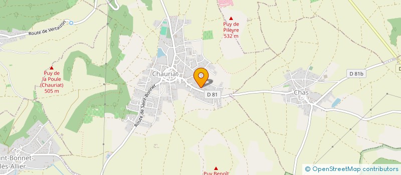 localisation de l'entreprise MONSIEUR JEREMY BOURLIAUD  VIC-LE-COMTE