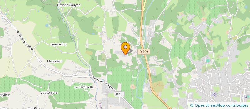 localisation de l'entreprise MONSIEUR JEREMY BOURLIER VALADOU à BERGERAC