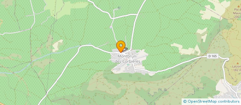 localisation de l'entreprise MONSIEUR JEREMY BOUSQUET  MONTBRUN-DES-CORBIERES