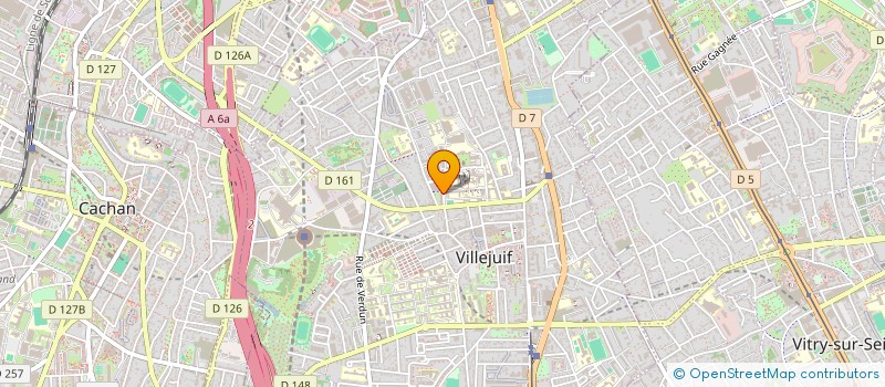 localisation de l'entreprise MONSIEUR JEREMY BOYRR  VILLEJUIF