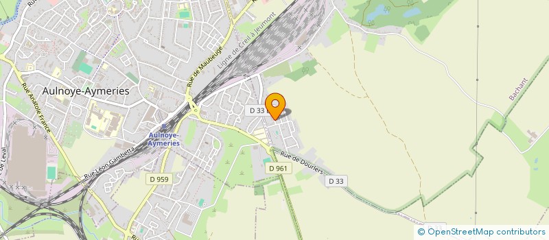 localisation de l'entreprise MONSIEUR JEREMY BRASSEUR  BACHANT