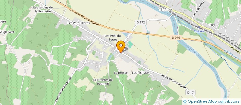 localisation de l'entreprise MONSIEUR JEREMY BRAULT  POUILLE