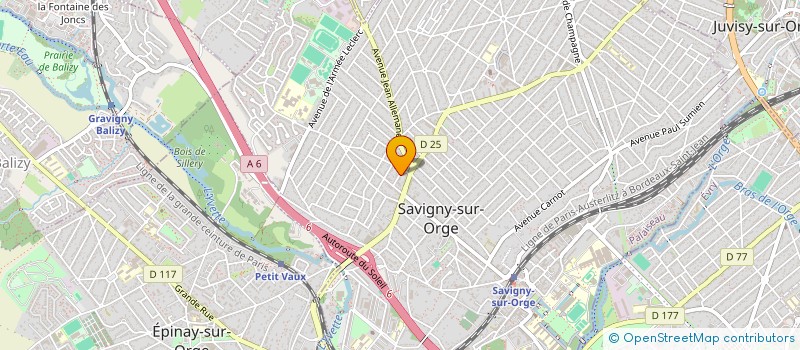 localisation de l'entreprise MONSIEUR JEREMY BREBION à SAVIGNY-SUR-ORGE