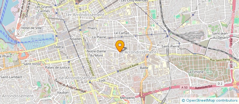 localisation de l'entreprise MONSIEUR JEREMY BRECARD à MARSEILLE