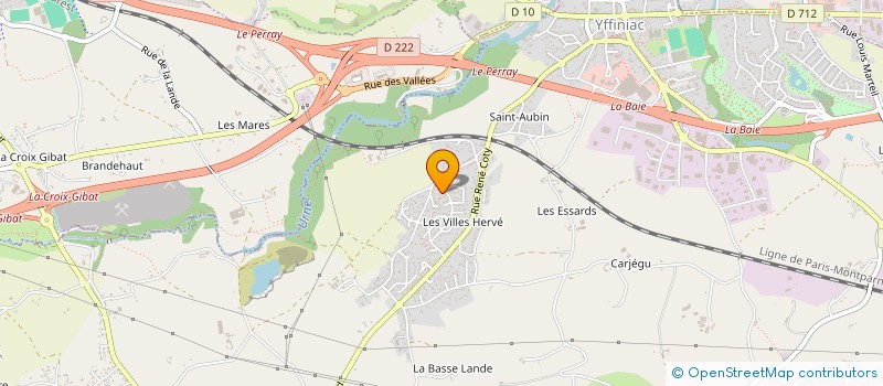 localisation de l'entreprise MONSIEUR JEREMY BREGAINT  YFFINIAC