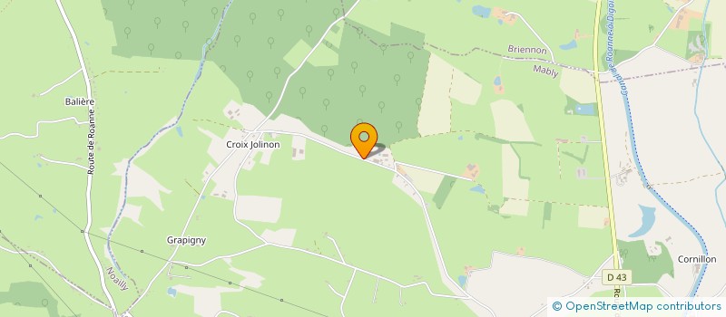 localisation de l'entreprise MONSIEUR JEREMY BRETTE  MABLY