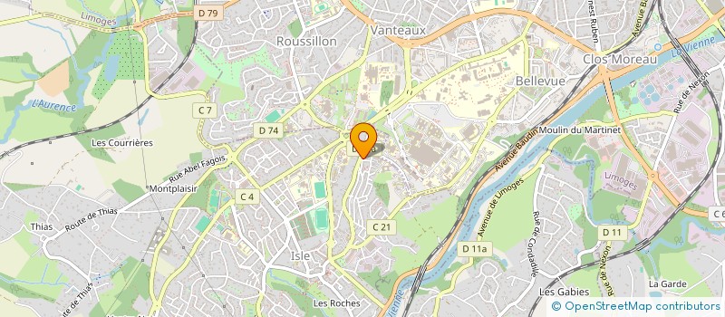 localisation de l'entreprise MONSIEUR JEREMY BRIAT  ISLE