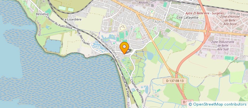 localisation de l'entreprise MONSIEUR JEREMY BRISSONNEAU  AYTRE