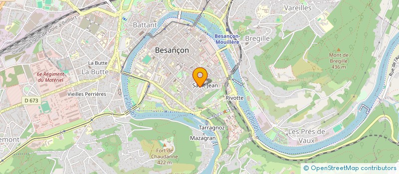 localisation de l'entreprise MONSIEUR JEREMY BROSSARD  BESANCON