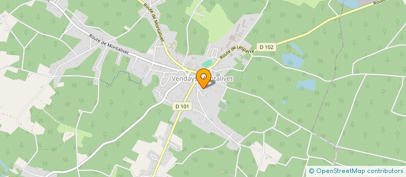 localisation de l'entreprise MONSIEUR JEREMY BROUETTE à VENDAYS-MONTALIVET