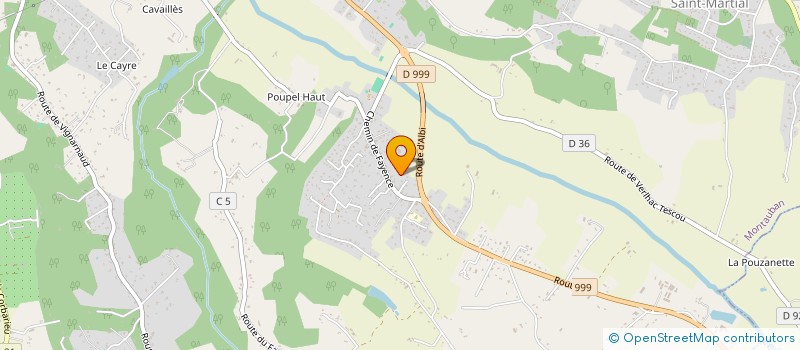 localisation de l'entreprise MONSIEUR JEREMY BRUN  MONTAUBAN