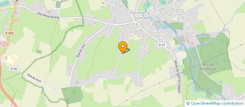 localisation de l'entreprise MONSIEUR JEREMY BRUNET  FERRIERE-LA-GRANDE
