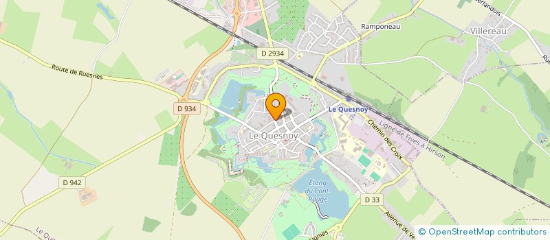 localisation de l'entreprise MONSIEUR JEREMY BRUNFAUT  LE QUESNOY