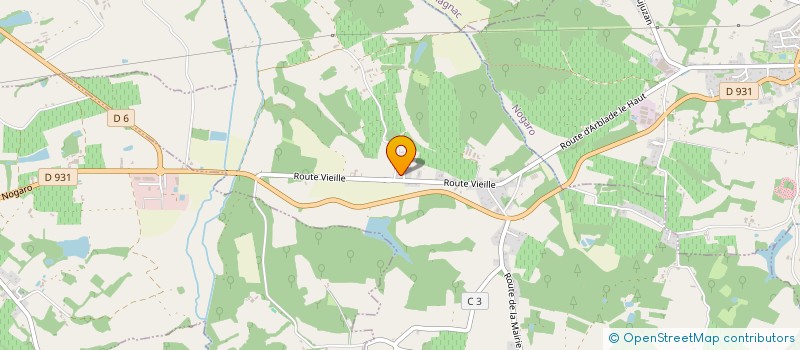 localisation de l'entreprise MONSIEUR JEREMY BUISSON  SORBETS