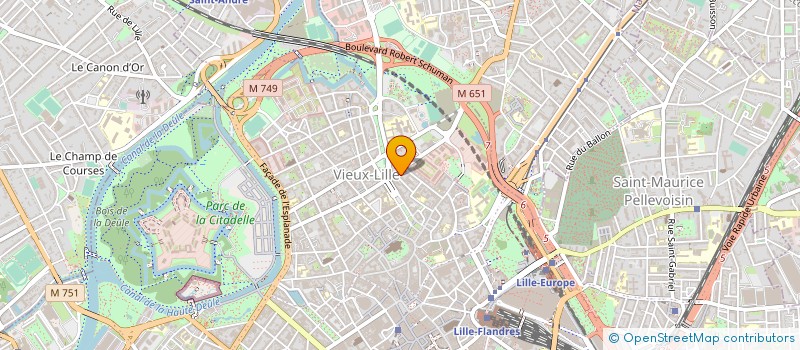 localisation de l'entreprise MONSIEUR JEREMY BURGER à LILLE