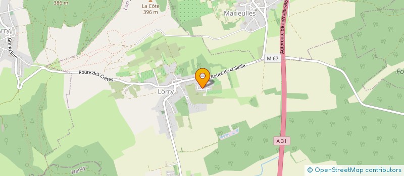 localisation de l'entreprise MONSIEUR JEREMY BURGUN  LORRY-MARDIGNY