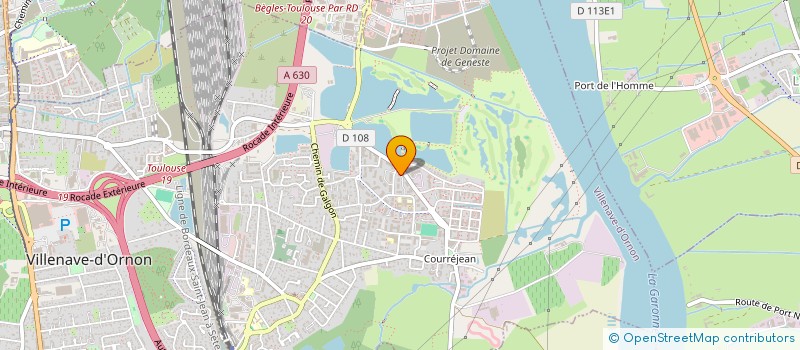 localisation de l'entreprise MONSIEUR JEREMY BURLET PARENDEL à VILLENAVE D ORNON