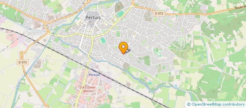 localisation de l'entreprise MONSIEUR JEREMY CABADET  PERTUIS