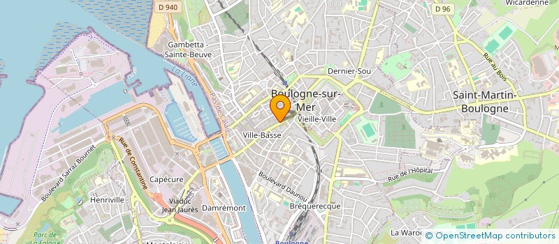 localisation de l'entreprise MONSIEUR JEREMY CABOCHE  BOULOGNE-SUR-MER