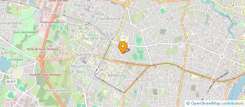 localisation de l'entreprise MONSIEUR JEREMY CAILLAULT à NANTES