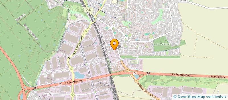 localisation de l'entreprise MONSIEUR JEREMY CALVEZ  COMBS-LA-VILLE