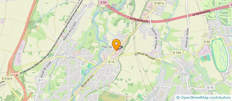 localisation de l'entreprise MONSIEUR JEREMY CANO  JUILLAN