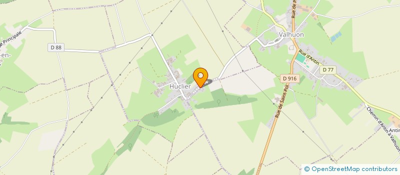 localisation de l'entreprise MONSIEUR JEREMY CAPRON  VALHUON