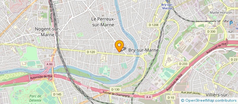 localisation de l'entreprise MONSIEUR JEREMY CARINI à LE PERREUX-SUR-MARNE
