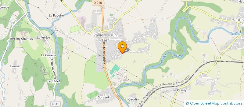 localisation de l'entreprise MONSIEUR JEREMY CARLESSO  VALLIERES-SUR-FIER