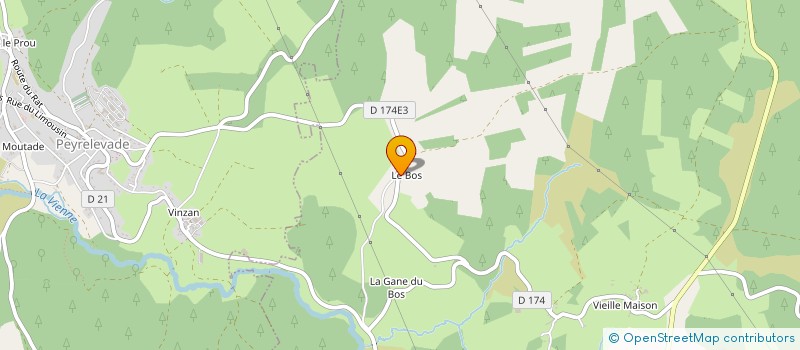 localisation de l'entreprise MONSIEUR JEREMY CARRER  SAINT-SETIERS